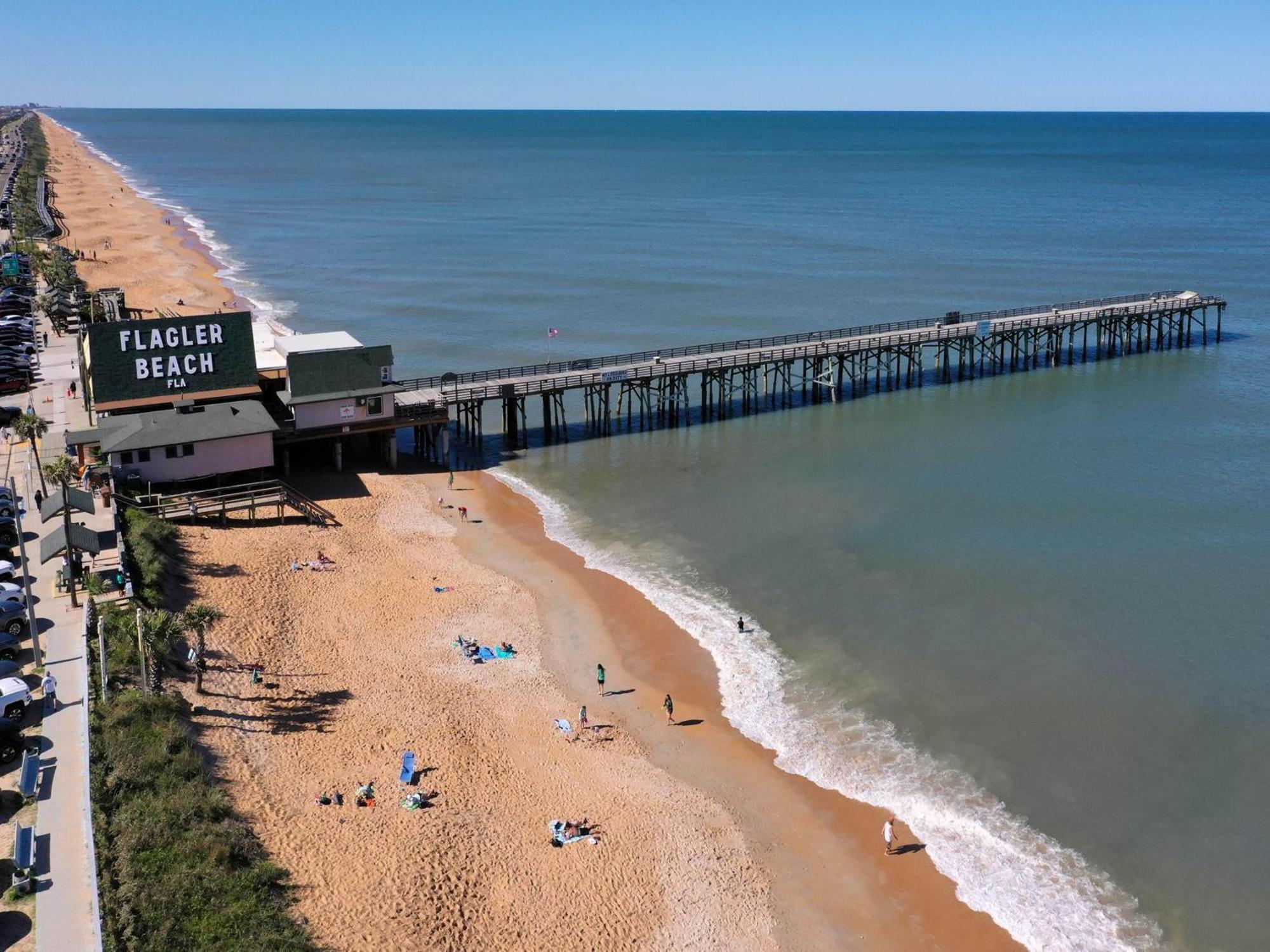 South Beach Club 205, 3 Bedrooms, Sleeps 6, Ocean View, 2Nd Floor, Elevator Flagler Beach Exteriör bild